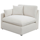 Greeley - 6 Piece Upholstered Modular Sectional Sofa - Ivory by HouseOfZazla