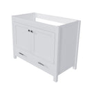 42" Bathroom Vanity Base With Doors And Drawer - White by HouseOfZazla