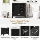 30" Bathroom Vanity with Sink Combo Set