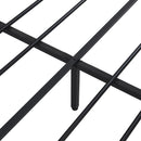 Metal Platform Bed Frame With Wooden Headboard And Footboard With USB Liner, No Box Spring Needed, Under Bed Storage by HouseOfZazla