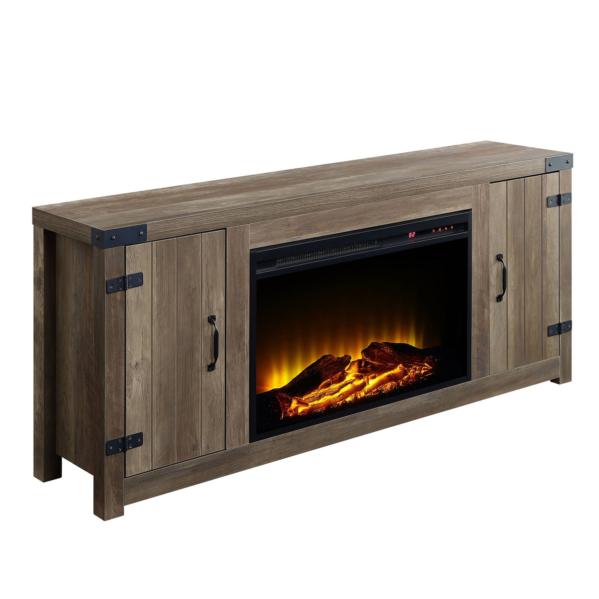 Tobias - Fireplace - Oak / Rustic, photo 5 of 6