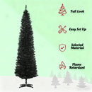 Pencil Christmas Tree with Sturdy Base
