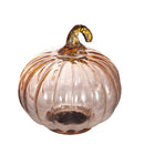 Set of 8 Glass Pumpkins