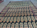 4' X 9' Antique Karabagh Caucasian Rug Handmade Wool Carpet Organic Dyes Nice