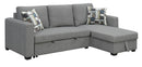 Pensole - Reversible Pop - Up Sleeper Sectional by Unique Piece Furniture