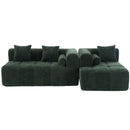 Sectional Free Combined Sofa With 2 Side Pockets by HouseOfZazla