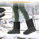 Snow Boots - Waterproof Faux Suede Mid-Calf with Warm Lining by LJGDeals