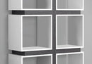 Contemporary 5-Tier White Bookshelf by HouseOfZazla