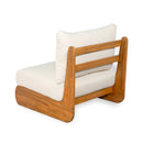 Outdoor Acacia Lazy 5 Seater Chat Set