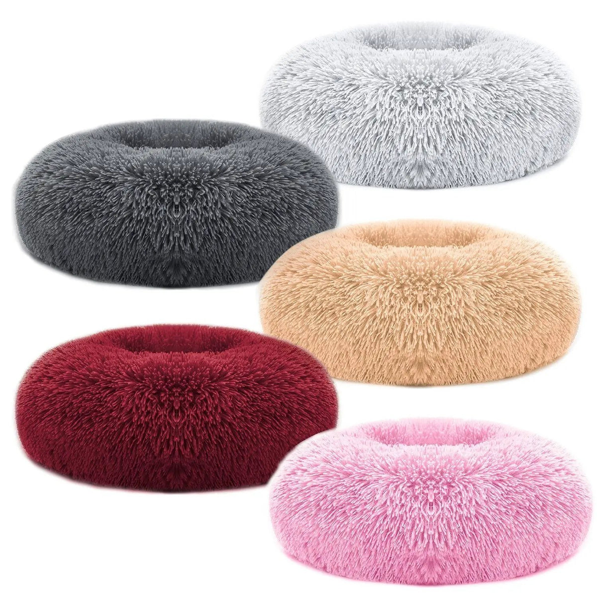 Pet Dog Bed Soft Warm Fleece Puppy Cat Bed Dog Cozy Nest Sofa Bed Cushion For S/M Dog, photo 9 of 14