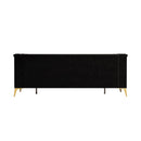 Luxurious Sofa With Legs, Modern Chesterfield Design, Tufted Upholstery, 3 Seat Couch For Living Room And Office by HouseOfZazla
