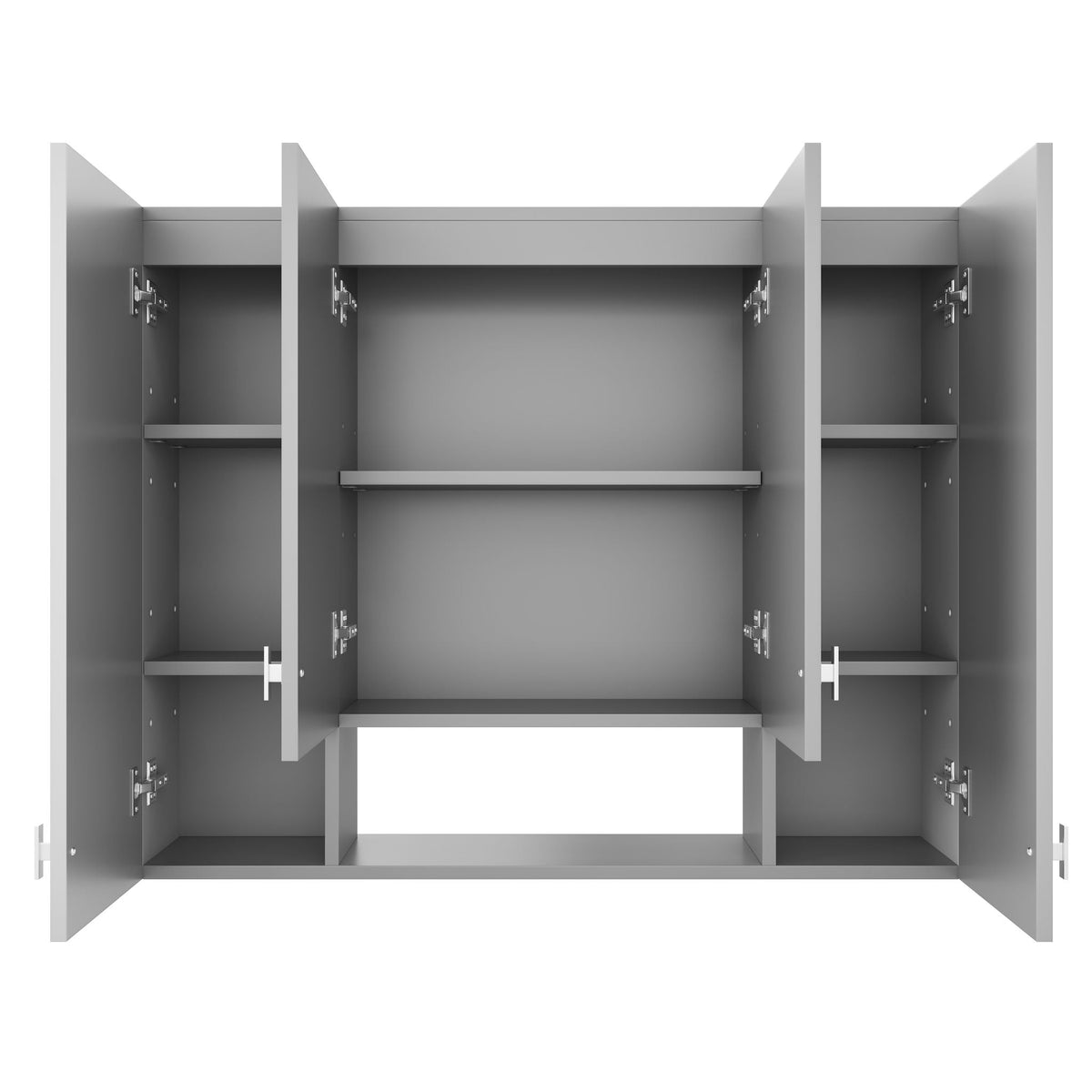Wall Mounted Bathroom Cabinet With 5 Adjustable Shelves, photo 21 of 40
