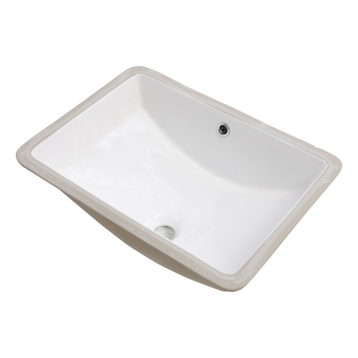 Modern Ceramic Undermount Bathroom Sink With Overflow, High Quality, photo 27 of 40