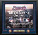 Philadelphia 76ers Custom NBA Basketball 11x14 Picture Frame Kit (Multiple Colors) by Dynasty Sports & Framing