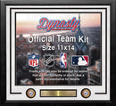 Philadelphia 76ers Throwback Custom NBA Basketball 11x14 Picture Frame Kit (Multiple Colors) by Dynasty Sports & Framing