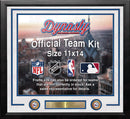 Philadelphia 76ers Custom NBA Basketball 11x14 Picture Frame Kit (Multiple Colors) by Dynasty Sports & Framing