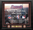 Philadelphia 76ers Throwback Custom NBA Basketball 16x20 Picture Frame Kit (Multiple Colors) by Dynasty Sports & Framing
