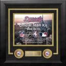 Philadelphia 76ers Throwback Custom NBA Basketball 8x10 Picture Frame Kit (Multiple Colors) by Dynasty Sports & Framing