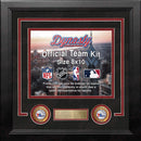 Philadelphia 76ers Throwback Custom NBA Basketball 8x10 Picture Frame Kit (Multiple Colors) by Dynasty Sports & Framing