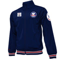 Philadelphia 76ers Mitchell & Ness Blue Champ City Track Jacket by Dynasty Sports & Framing