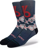 Philadelphia 76ers 2023-24 City Edition Socks by Dynasty Sports & Framing