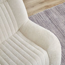 Bean Bag Chair For Adults, Lazy Floor Sofa Couch Memory Foam Bean Bag Sofas Chenille Fabric Reading Chair Comfortable Corner Lounge Sofa For Living Room - White by HouseOfZazla