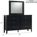 Daniel - Dresser, 6 Drawer by HouseOfZazla