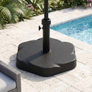 Hex Shape Outdoor 65-Pound Umbrella Base by HouseOfZazla