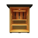 Peak Saunas Kilimanjaro 5-Person Outdoor Full Spectrum Infrared Sauna with XL Medical-Grade Red Light Therapy and Smart WiFi App Control