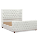 Brooklyn - Tufted Panel Bed Headboard And Footboard Set by HouseOfZazla