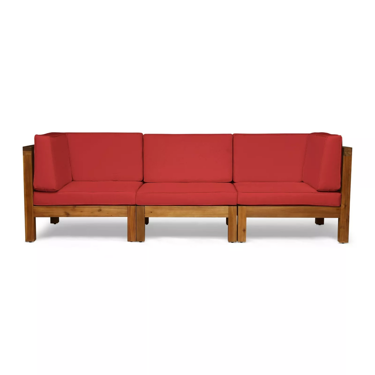 Brava X-Back 3 Seater Outdoor Sectional Sofa Set, photo 2 of 9