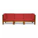 Brava X-Back 3 Seater Outdoor Sectional Sofa Set by HouseOfZazla
