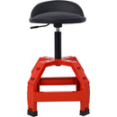 Pneumatic 360 Degree Swivel Stool, Mechanics Rolling Creeper Seat, Heavy Duty Mechanics Stool by HouseOfZazla