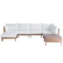 TOPMAX 8-Piece Acacia Wood Outdoor Patio Sofa Set by HouseOfZazla