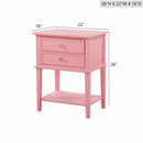 Vibrant Contemporary Nightstand by Unique Piece Furniture