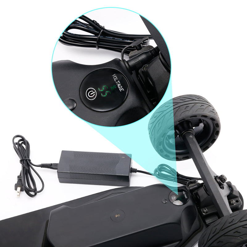 All terrain dual 1000x2 hub motor electric skateboard with 32mph max speed,25miles range,9600mah battery.