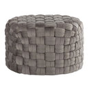 Braided - Versatile Round Ottoman by HouseOfZazla