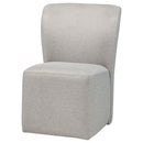 Jaelynn Upholstered Parsons Dining Side Chair Beige (Set of 2)