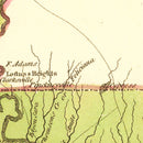 Vintage Map of Louisiana 1816