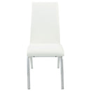 Darby - Upholstered Dining Side Chair (Set of 2) - White by HouseOfZazla