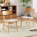 Dining Chairs With Cushioned Seat (Set of 2) by HouseOfZazla