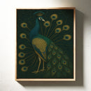 Regal Silence of the Golden Peacock
