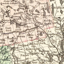 Vintage Map of Maine 1875