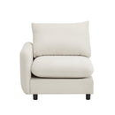 99 in. 3-Piece Modular Free Combination Sectional Sofa Couch