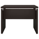 Extension Desk With Floating Top Design - Brown