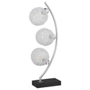 Mcdougal - Spherical Table Lamp With LED Lighting - Black