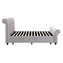 Hartfried - Queen Size Upholstered Storage Bed - Beige by Unique Piece Furniture