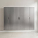 Astro Series - Garage Cabinet Set - Metallic Gray by HouseOfZazla