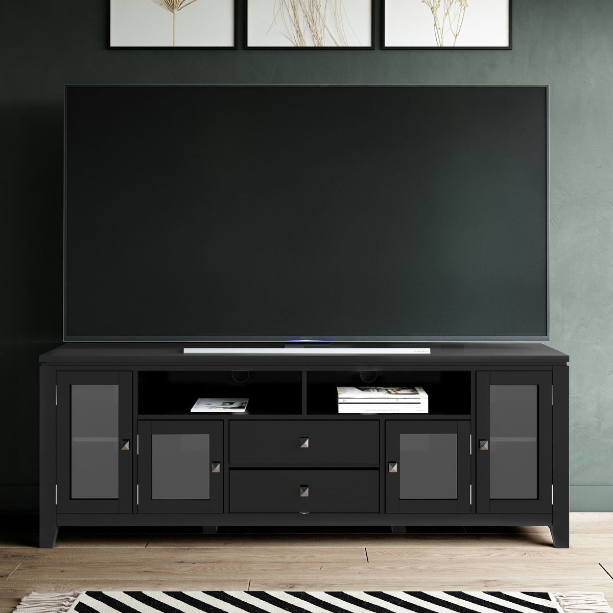 Cosmopolitan - Handcrafted Wide TV Media Stand, photo 24 of 40