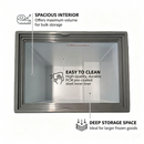 7.0 Cu.Ft Commercial Display Chest Freezer Inverter Energy Saving Ice